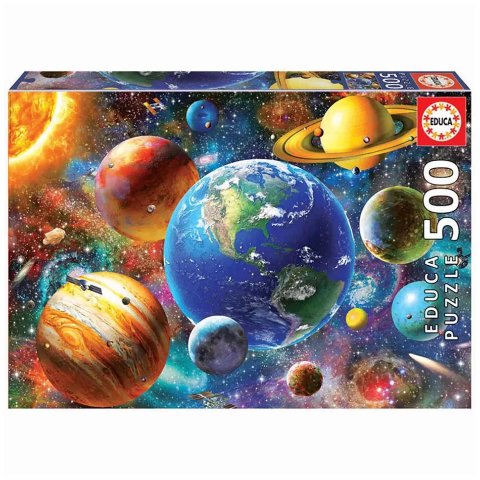 Educa Borras Puzzle Sistema Solar 500 Piezas* Puzzles Y Educativos