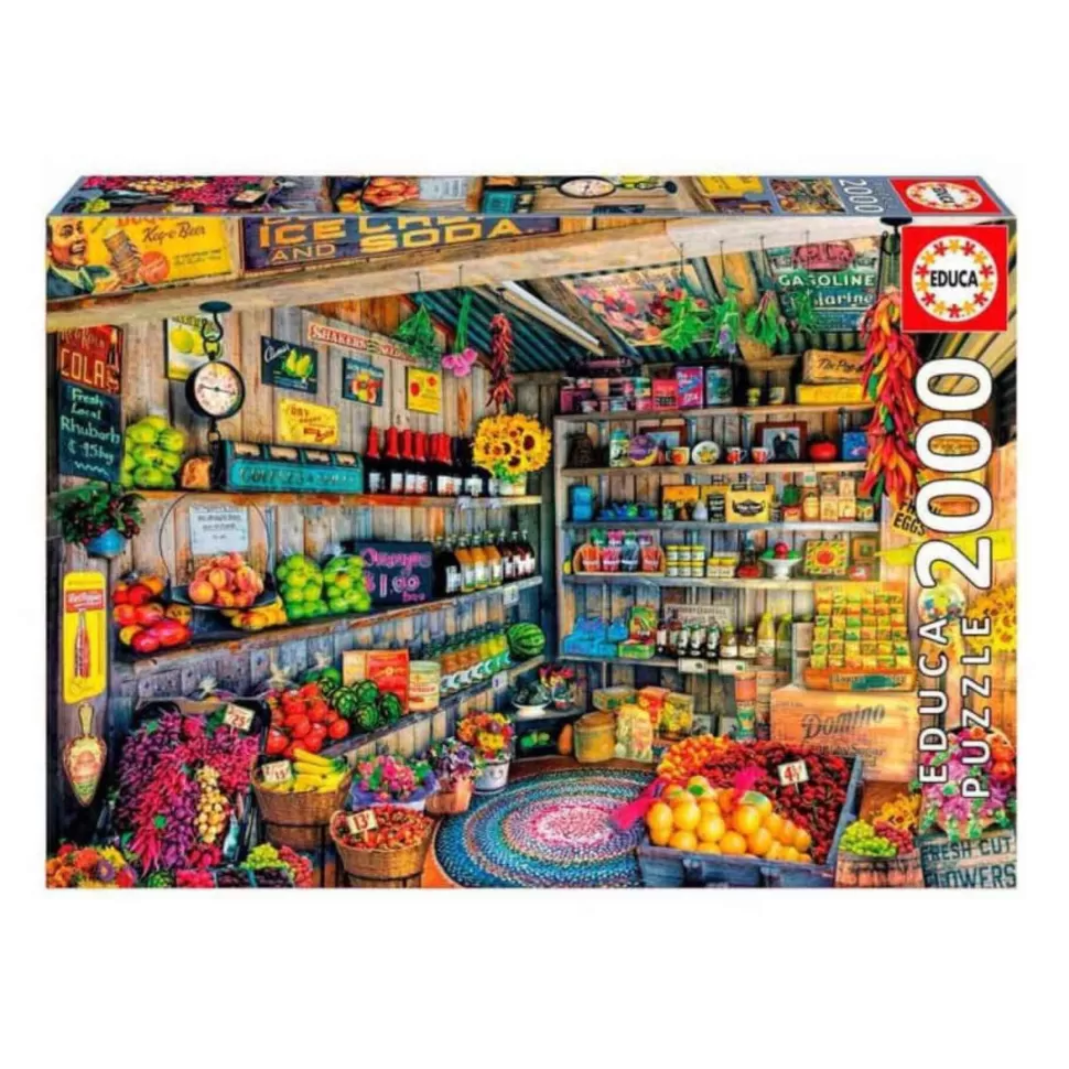 Educa Borras Puzzle Tienda De Comestibles 2000 Piezas* Puzzles Y Educativos