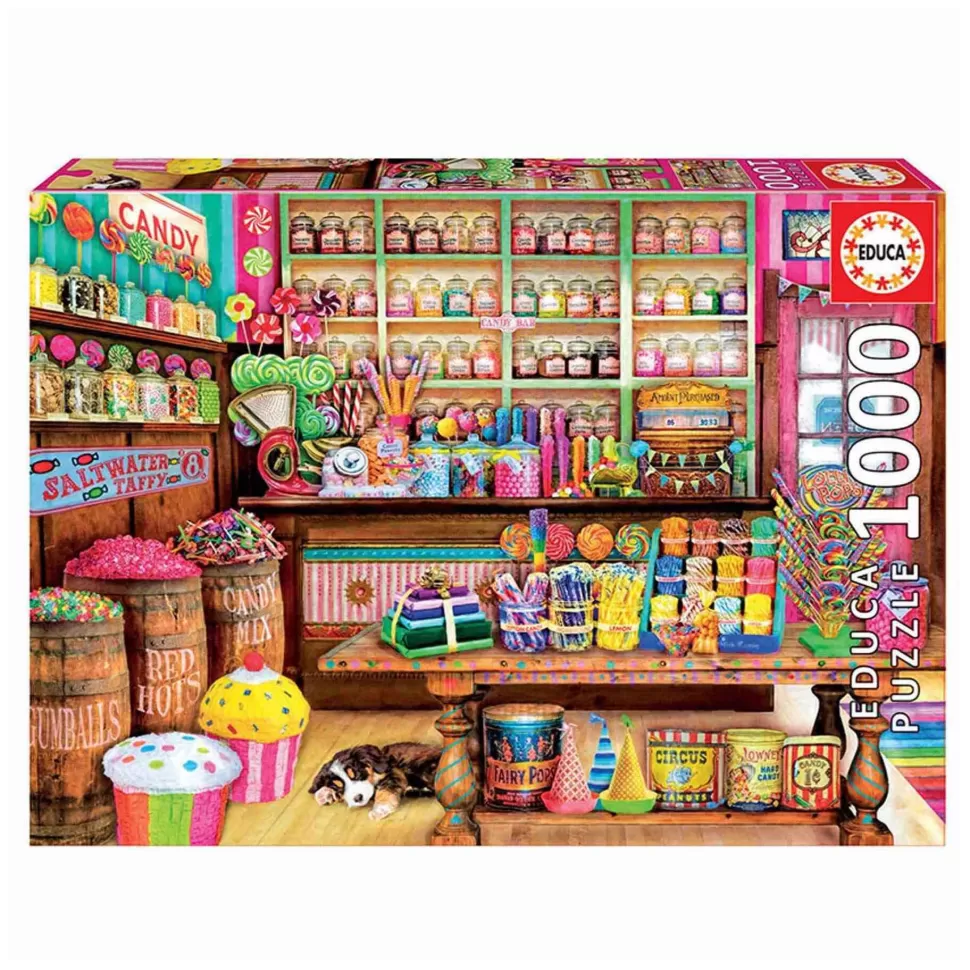 Educa Borras Puzzles Y Educativos^Puzzle Tienda De Dulces 1000 Piezas