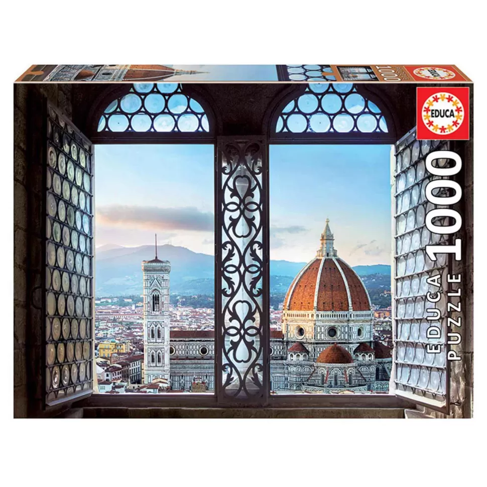 Educa Borras Puzzles Y Educativos^Puzzle Vistas De Florencia 1000 Piezas