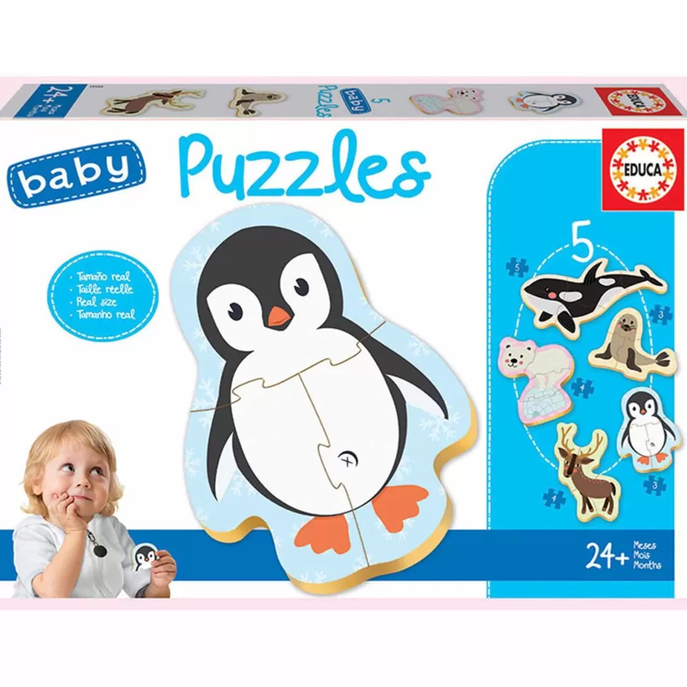 Educa Borras Puzzles Baby Animales Polo Norte* Puzzles Y Educativos