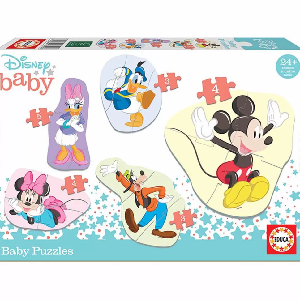 Educa Borras Puzzles Y Educativos^Puzzles Baby Mickey Y Amigos