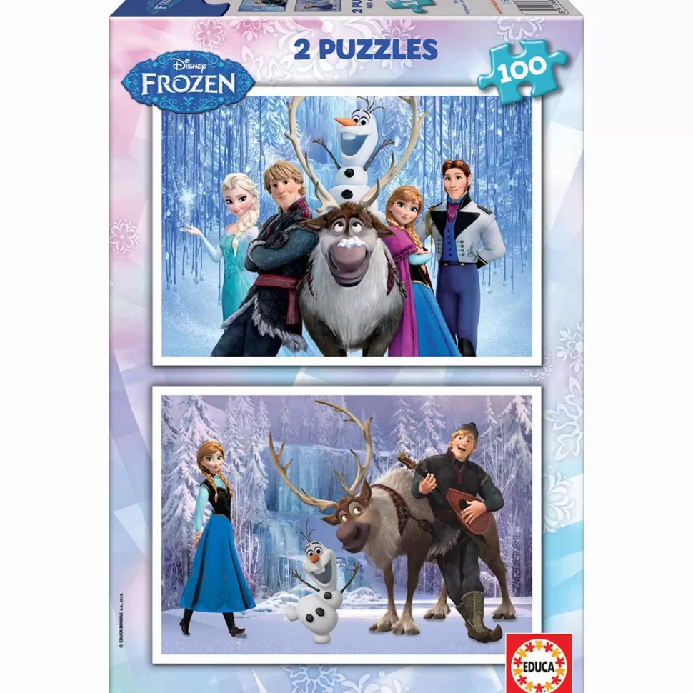 Educa Borras Puzzles Frozen 100 Piezas* Puzzles Y Educativos