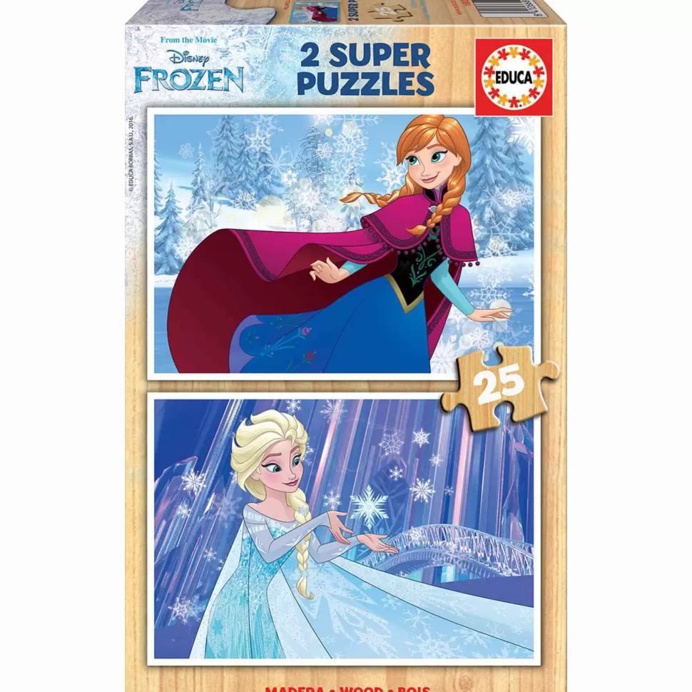 Educa Borras Puzzles Y Educativos^Puzzles Frozen 25 Piezas