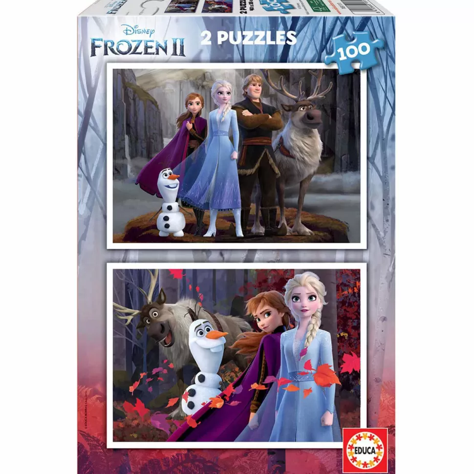 Educa Borras Puzzles Y Educativos^Puzzles Frozen 2 100 Piezas