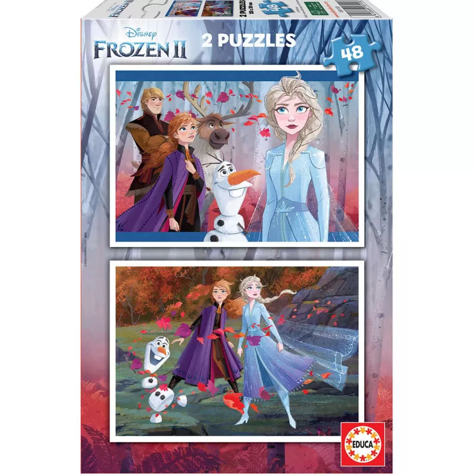 Educa Borras Puzzles Frozen 2 48 Piezas* Puzzles Y Educativos