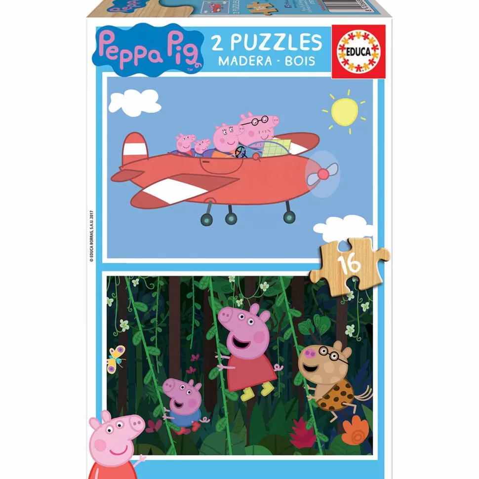 Educa Borras Puzzles Y Educativos^Puzzles Peppa Pig 16 Piezas