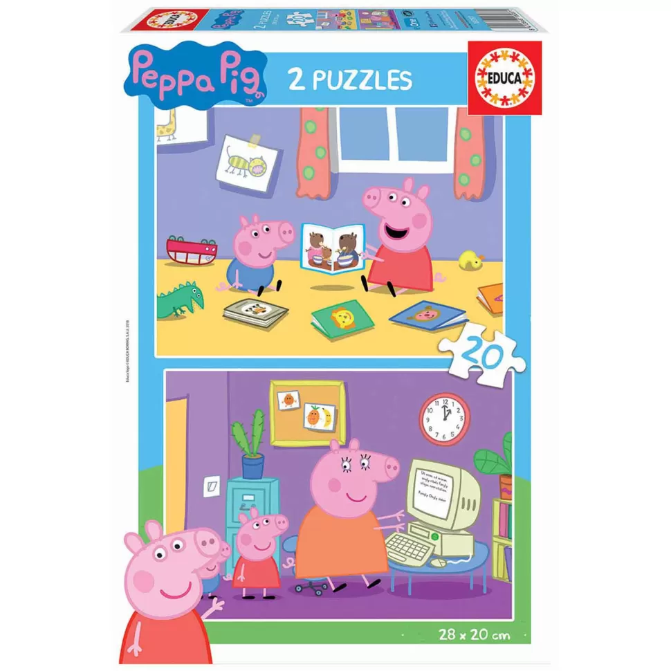 Educa Borras Puzzles Y Educativos^Puzzles Peppa Pig 20 Piezas