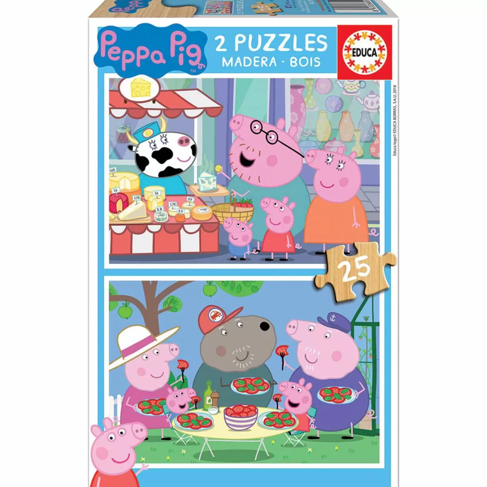 Educa Borras Puzzles Peppa Pig 25 Piezas* Puzzles Y Educativos