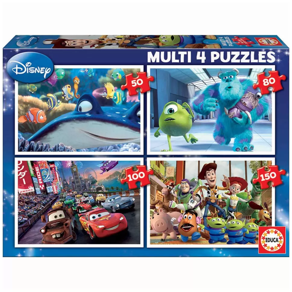 Educa Borras Puzzles Pixar Progresivos* Puzzles Y Educativos