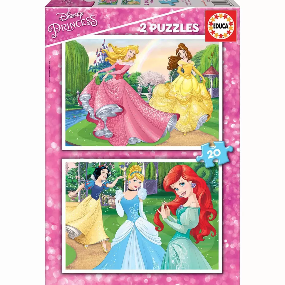 Educa Borras Puzzles Princesas 20 Piezas* Puzzles Y Educativos