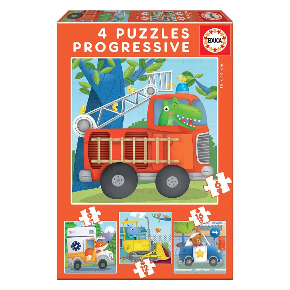 Educa Borras Puzzles Y Educativos^Puzzles Progresivos Patrulla De Rescate