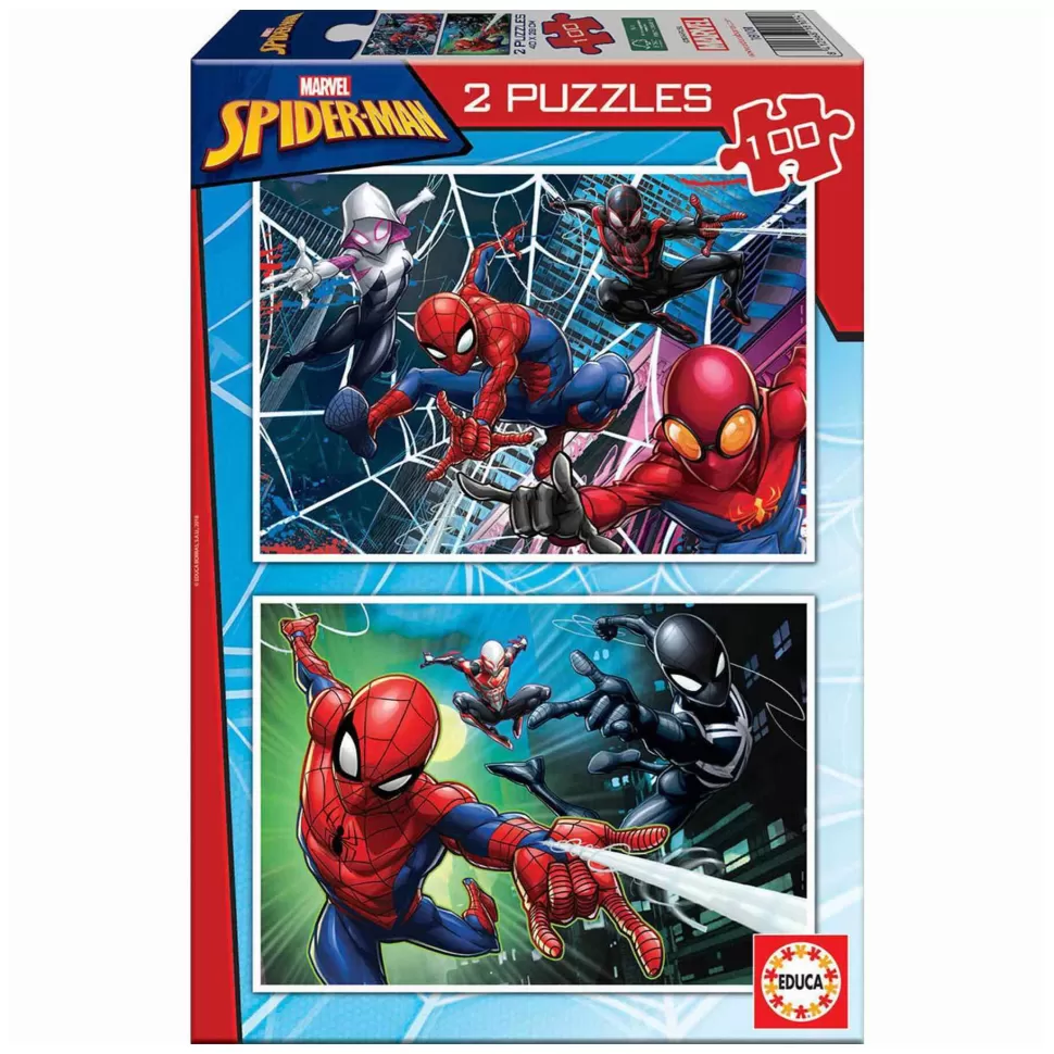 Educa Borras Puzzles Y Educativos^Puzzles Spiderman 100 Piezas