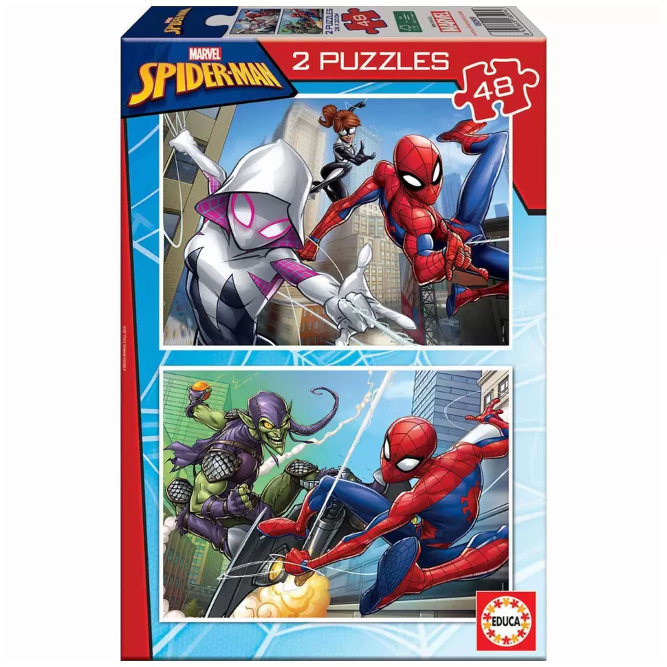 Educa Borras Puzzles Spiderman 48 Piezas* Puzzles Y Educativos