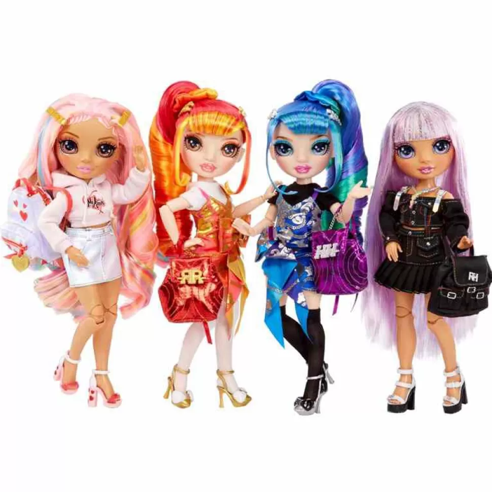 Rainbow High Junior High Edicion Especial Muneca De Moda - Holly De´Vious (Azul)* Muñecas