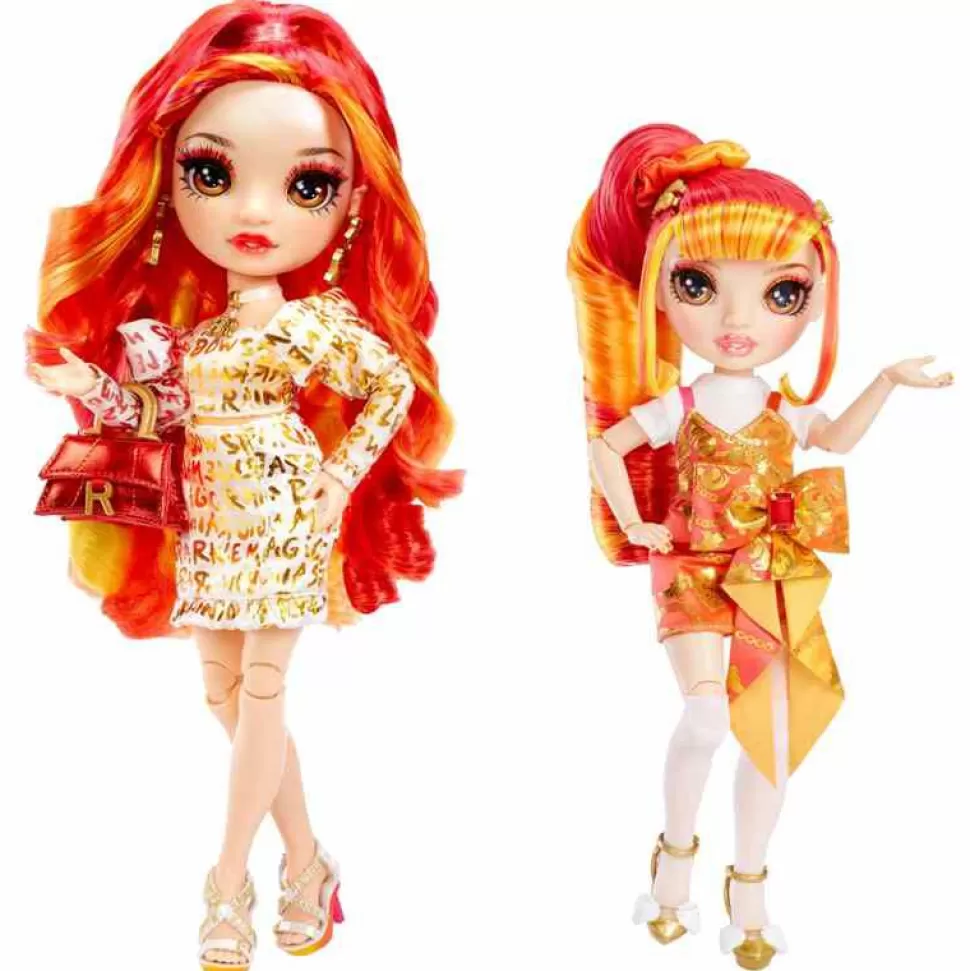 Rainbow High Muñecas^ Junior High Edicion Especial Muneca De Moda - Laurel De´Vious (Naranja)