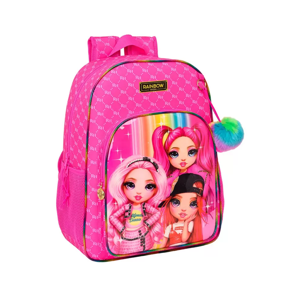 Rainbow High Vuelta Al Cole^ Mochila Adaptable A Carro