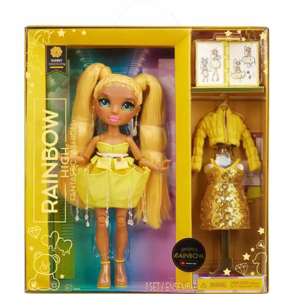 Rainbow High Muneca De Moda Fantastic Fashion Doll - Sunny* Muñecas