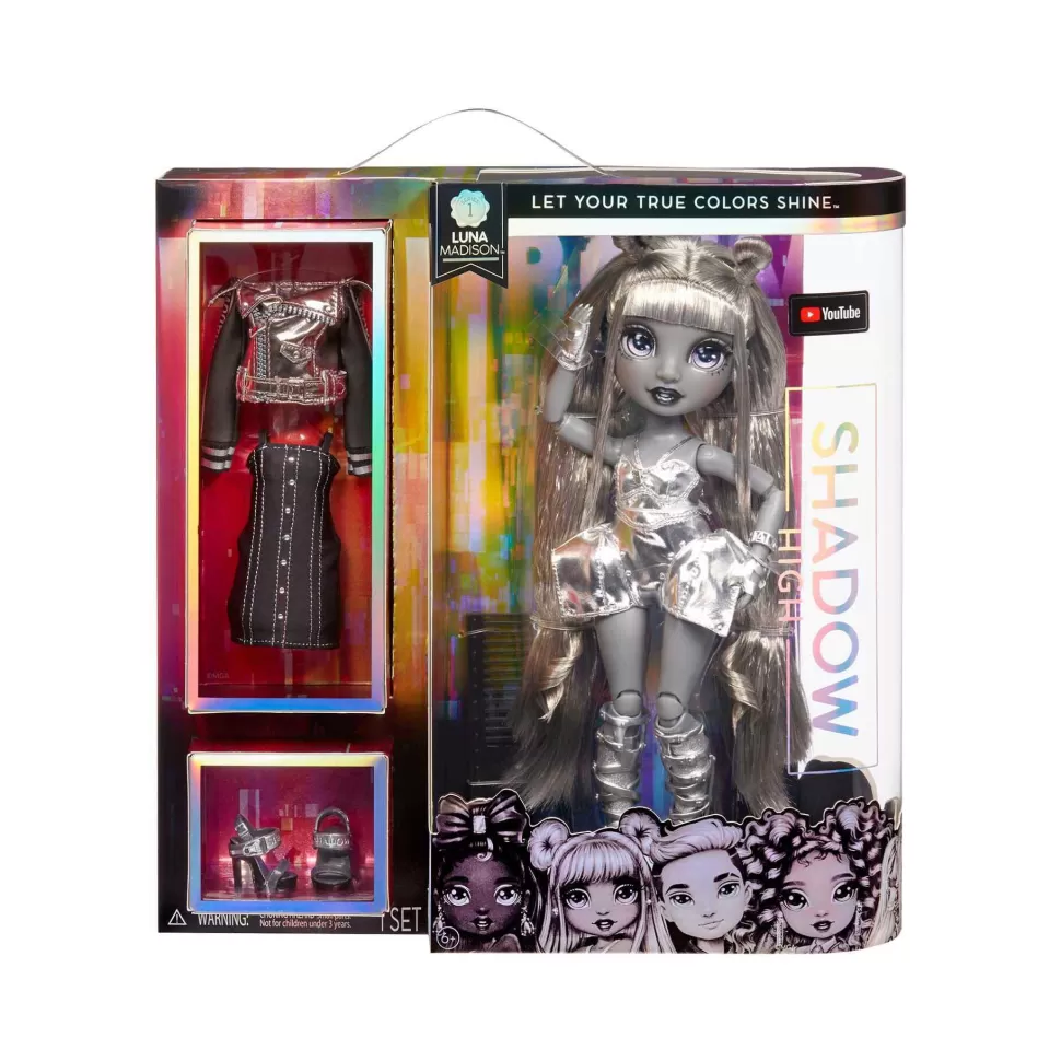 Rainbow High Shadow Series 1 Muneca Luna Madison* Muñecas