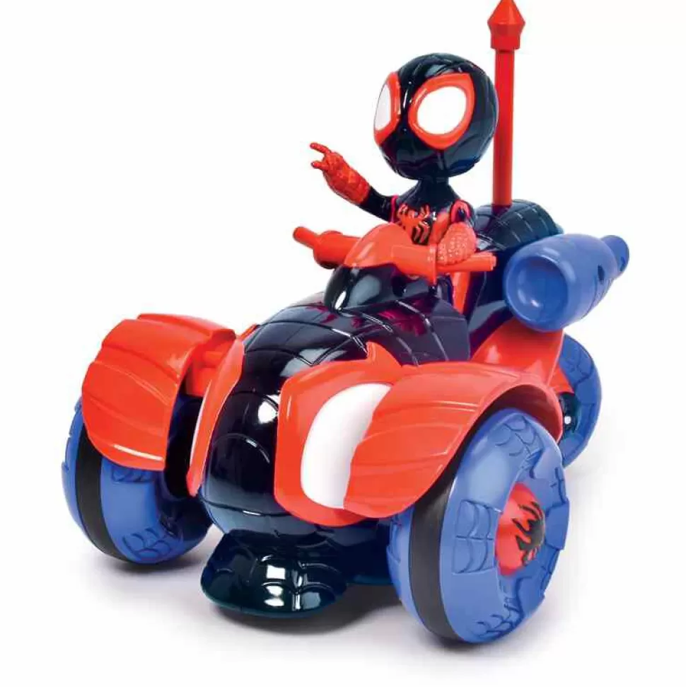 Spiderman Vehículos Y Radio Control^Rc Spidey Techno Racer 1:24