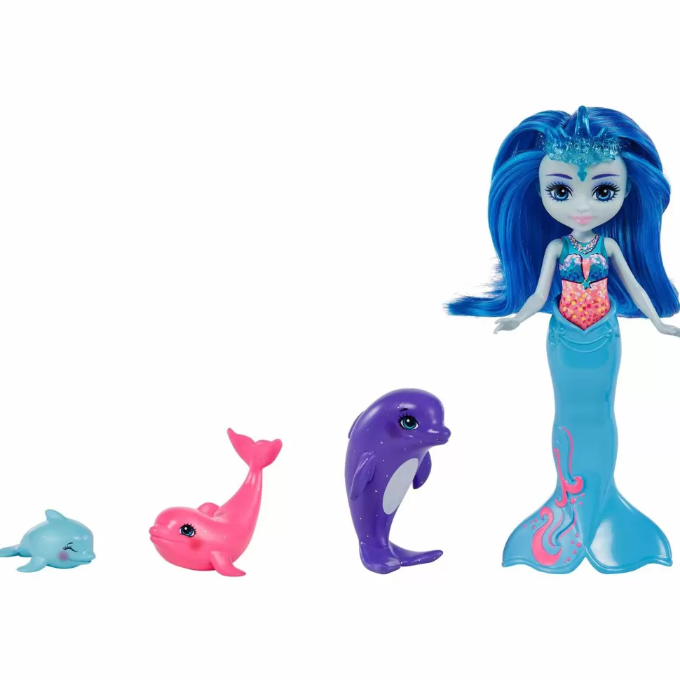 Enchantimals Royal Ocean Kingdom Muneca Dorinda Dolphin Con Mascota 4 Anos* Muñecas