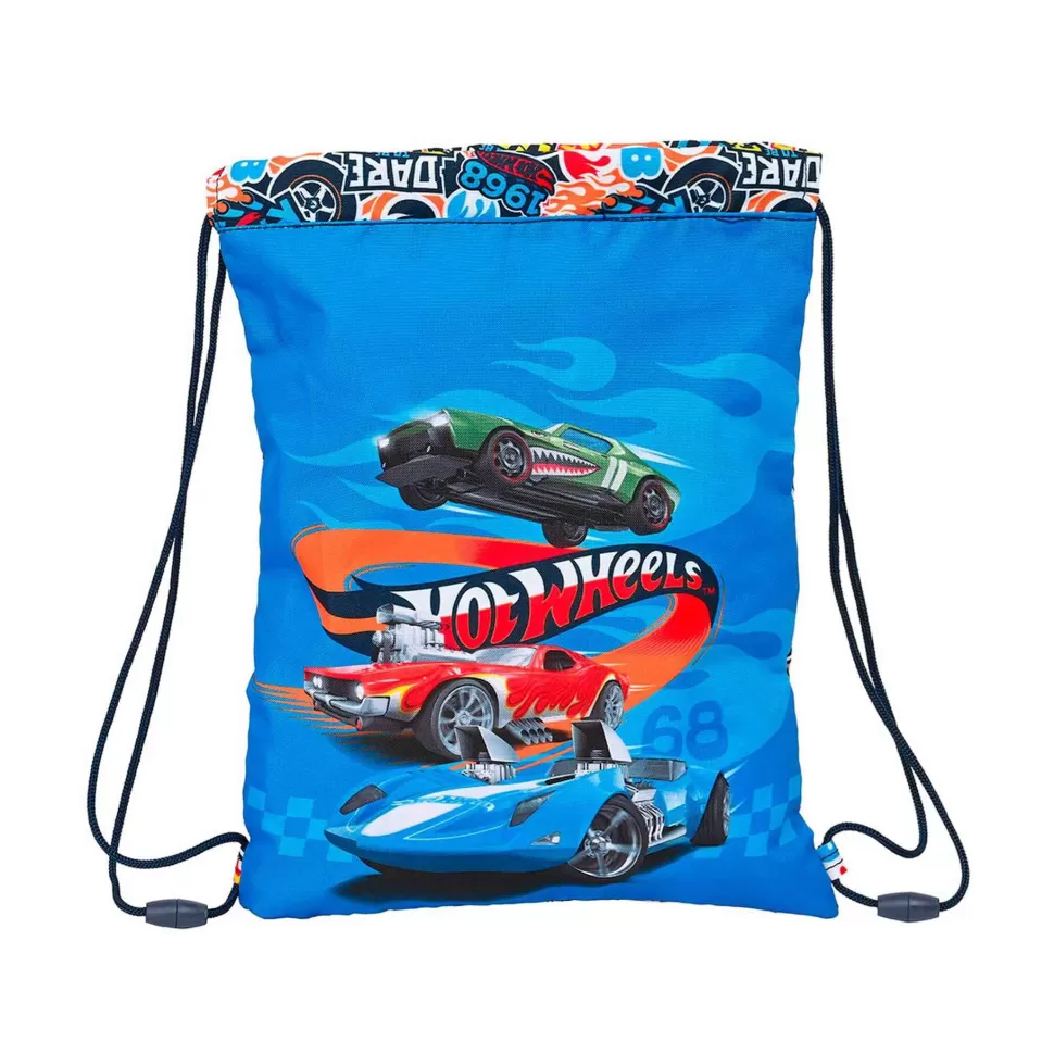 Hot Wheels Vuelta Al Cole^Saquito Plano Junior Challenge 34 Cm