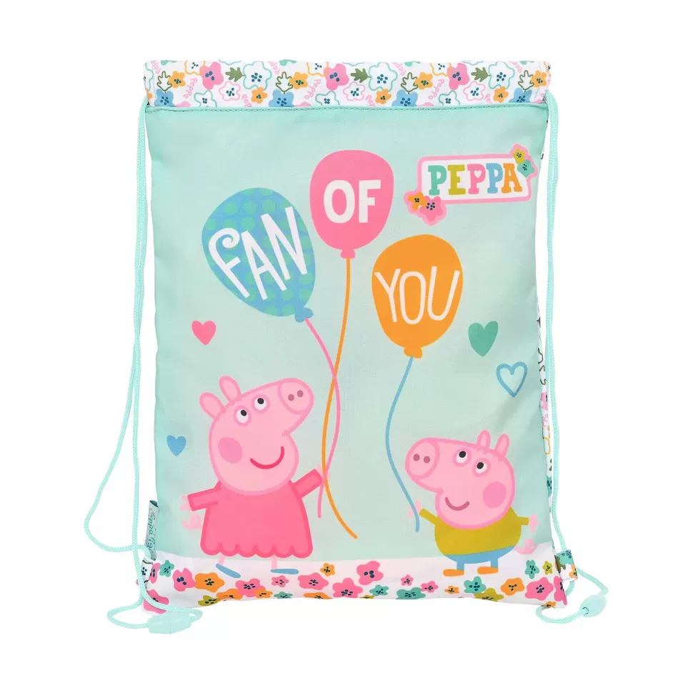 Peppa Pig Saquito Preescolar 34 Cm* Vuelta Al Cole