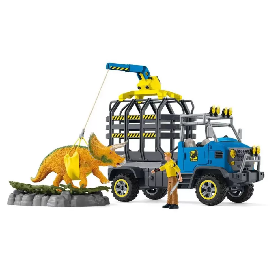 Schleich Figuras Y Minimundos^ Dinosaurs Camion De Rescate De Dinosaurios