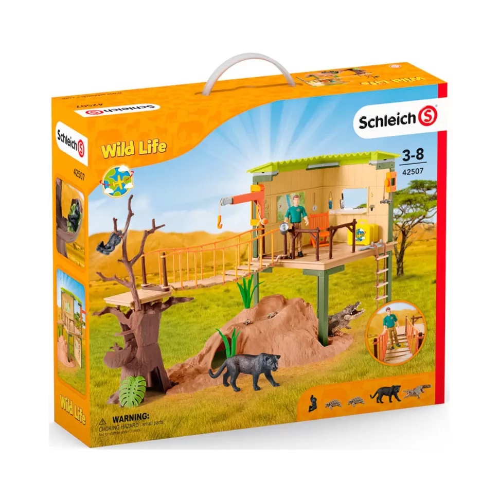 Schleich Estacion De Aventuras Wild Life* Figuras Y Minimundos