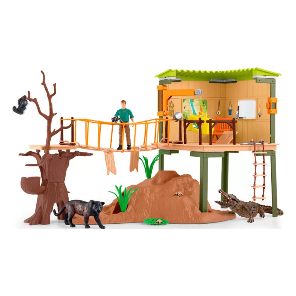 Schleich Estacion De Aventuras Wild Life* Figuras Y Minimundos