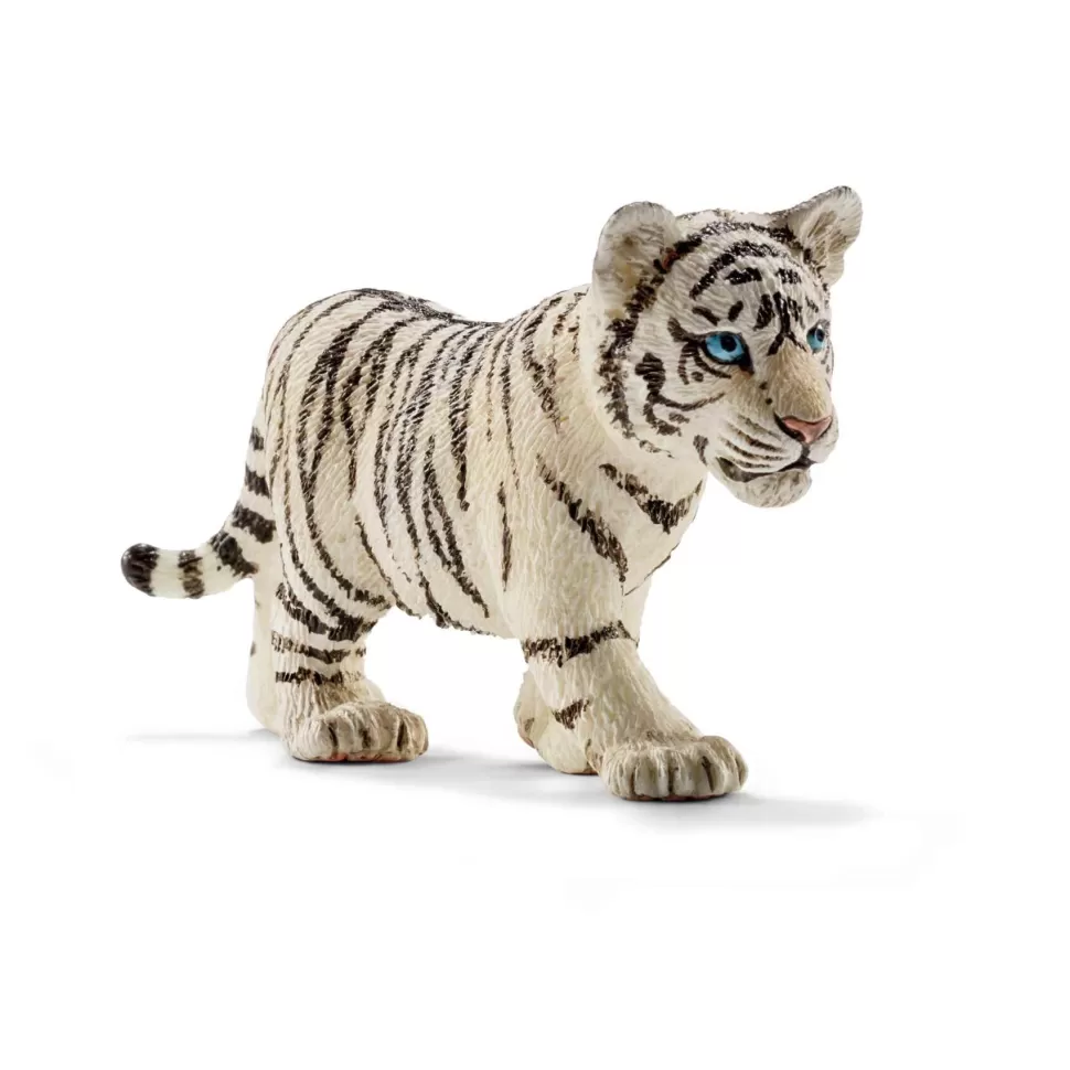 Schleich Figuras Y Minimundos^ Figura Cachorro De Tigre Blanco