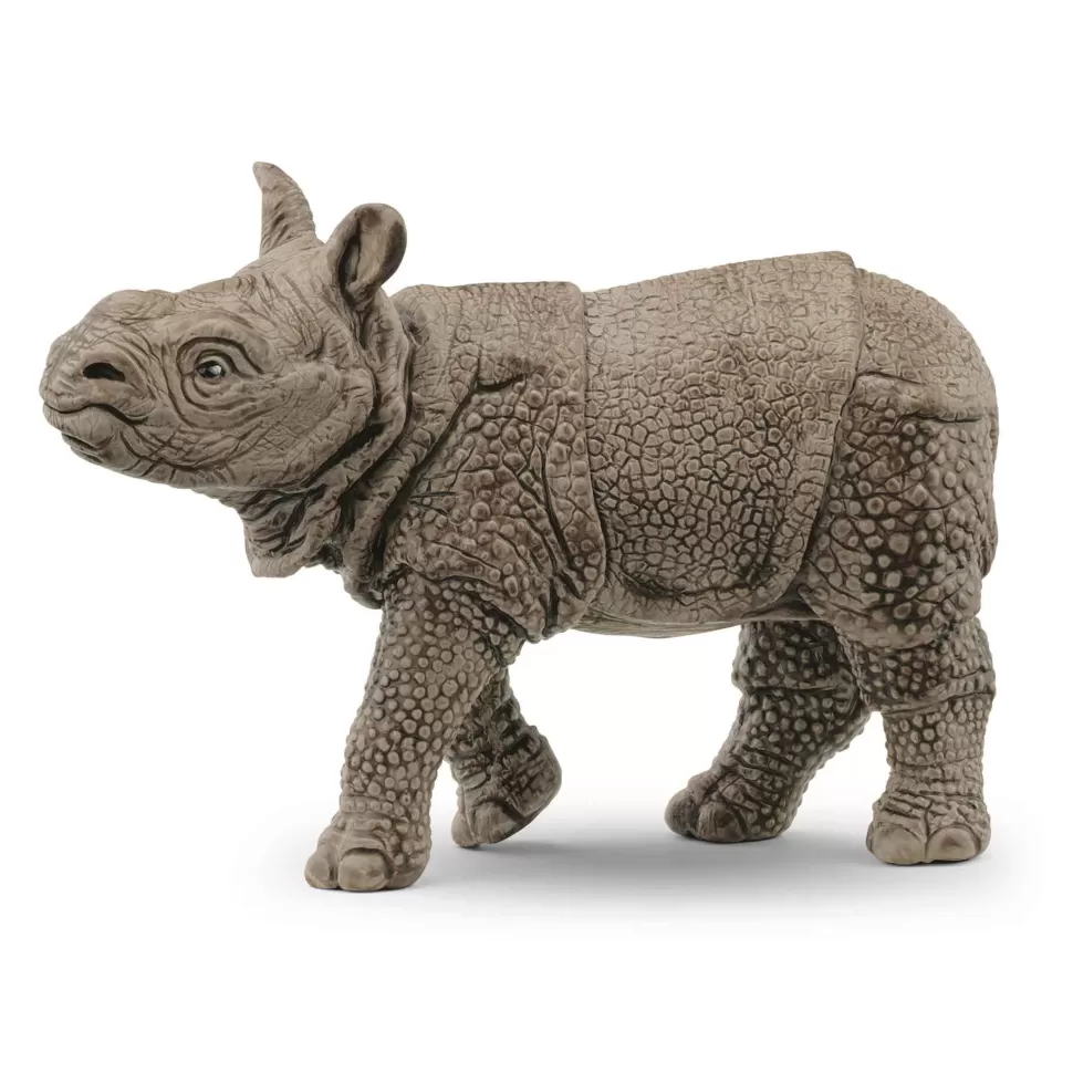 Schleich Figuras Y Minimundos^ Figura Cria De Rinoceronte Indio