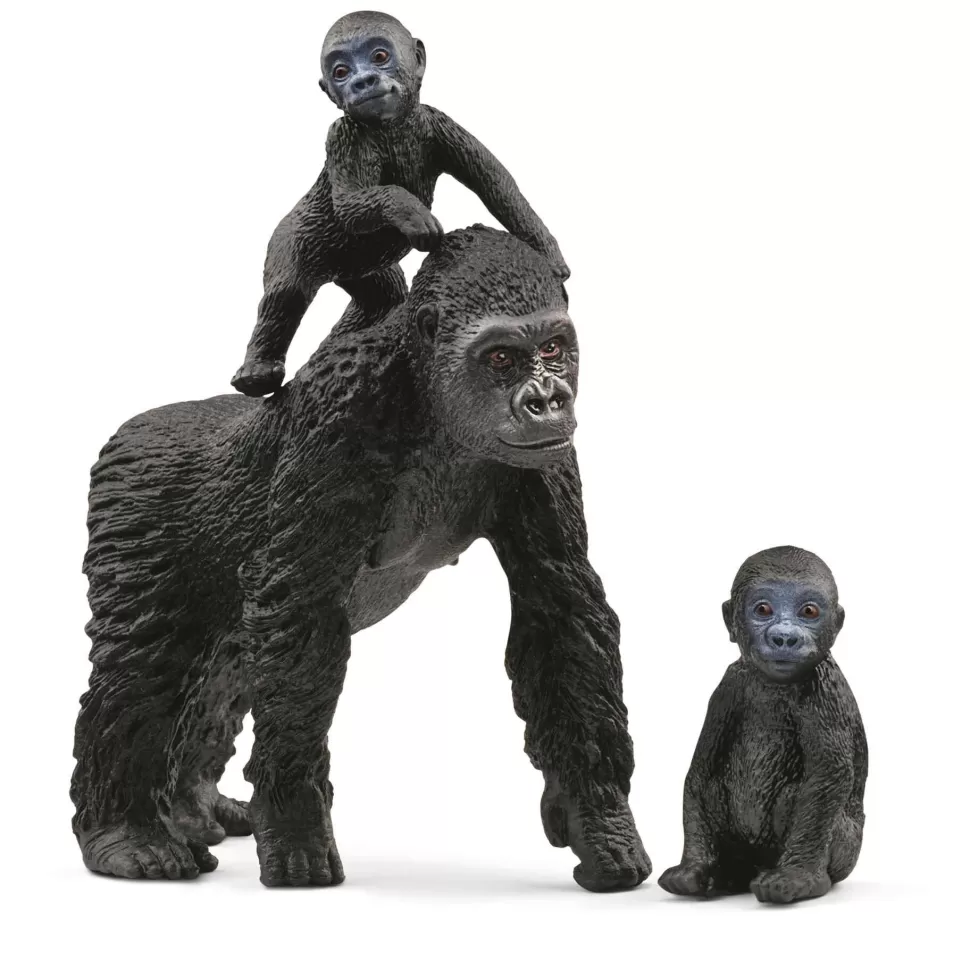 Schleich Figura Familia De Gorilas De Llanura* Figuras Y Minimundos