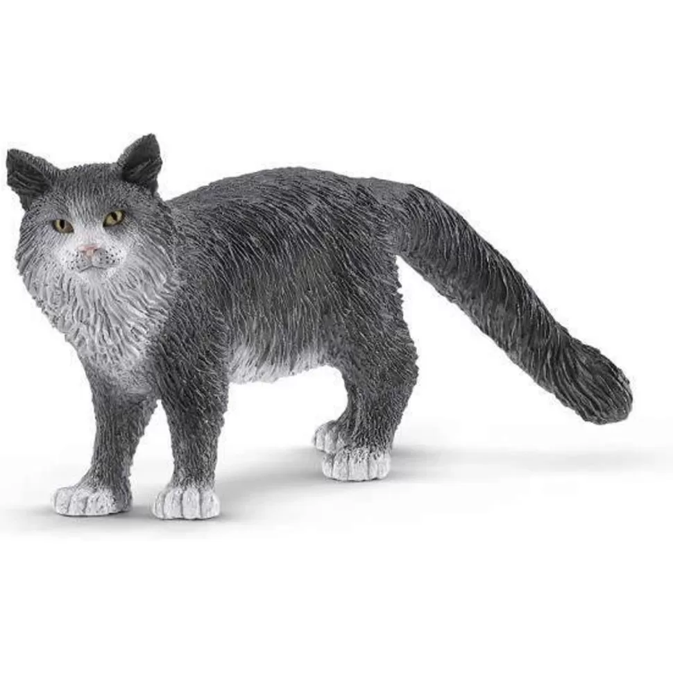 Schleich Figura Gato Maine Coon* Figuras Y Minimundos