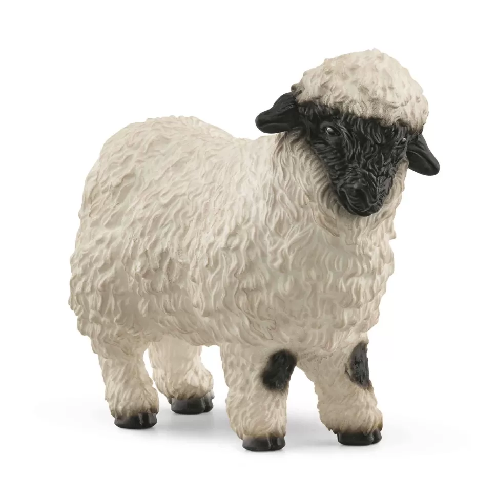 Schleich Figuras Y Minimundos^ Figura Oveja De Nariz Negra De Valais