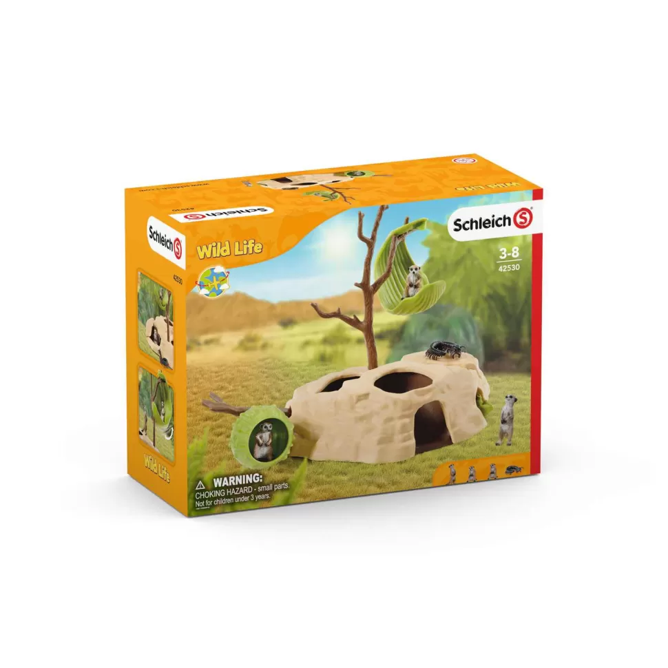 Schleich Playset Monticulo De Suricatas* Figuras Y Minimundos