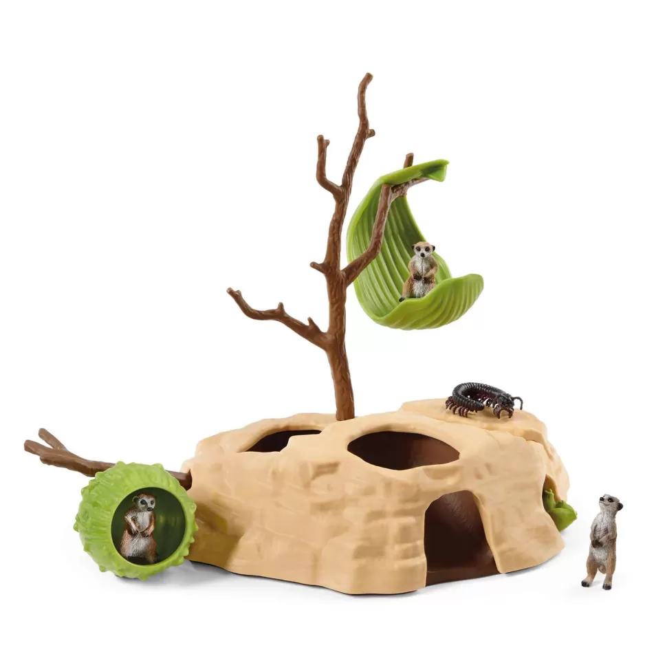 Schleich Playset Monticulo De Suricatas* Figuras Y Minimundos