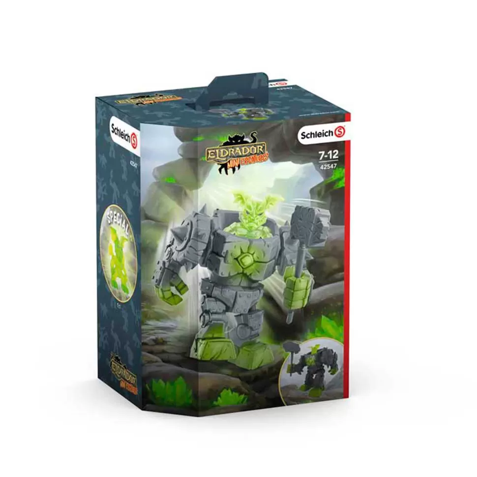 Schleich Robot De Piedra Con Eldrador Mini Creatures* Figuras Y Minimundos