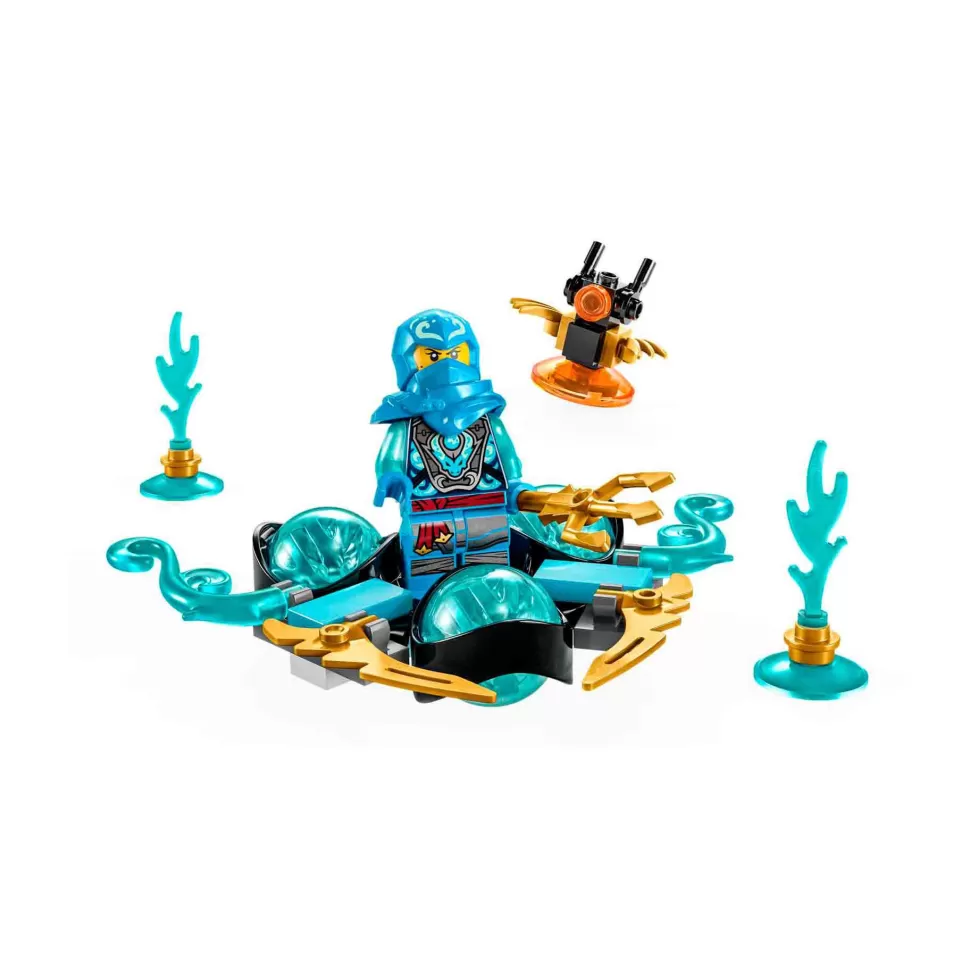 * Juegos De Construcción^Set De Juguete De Construcción Ninjago 71778 Nya Dragon Power: Derrape Spinjitzu (57 Piezas)