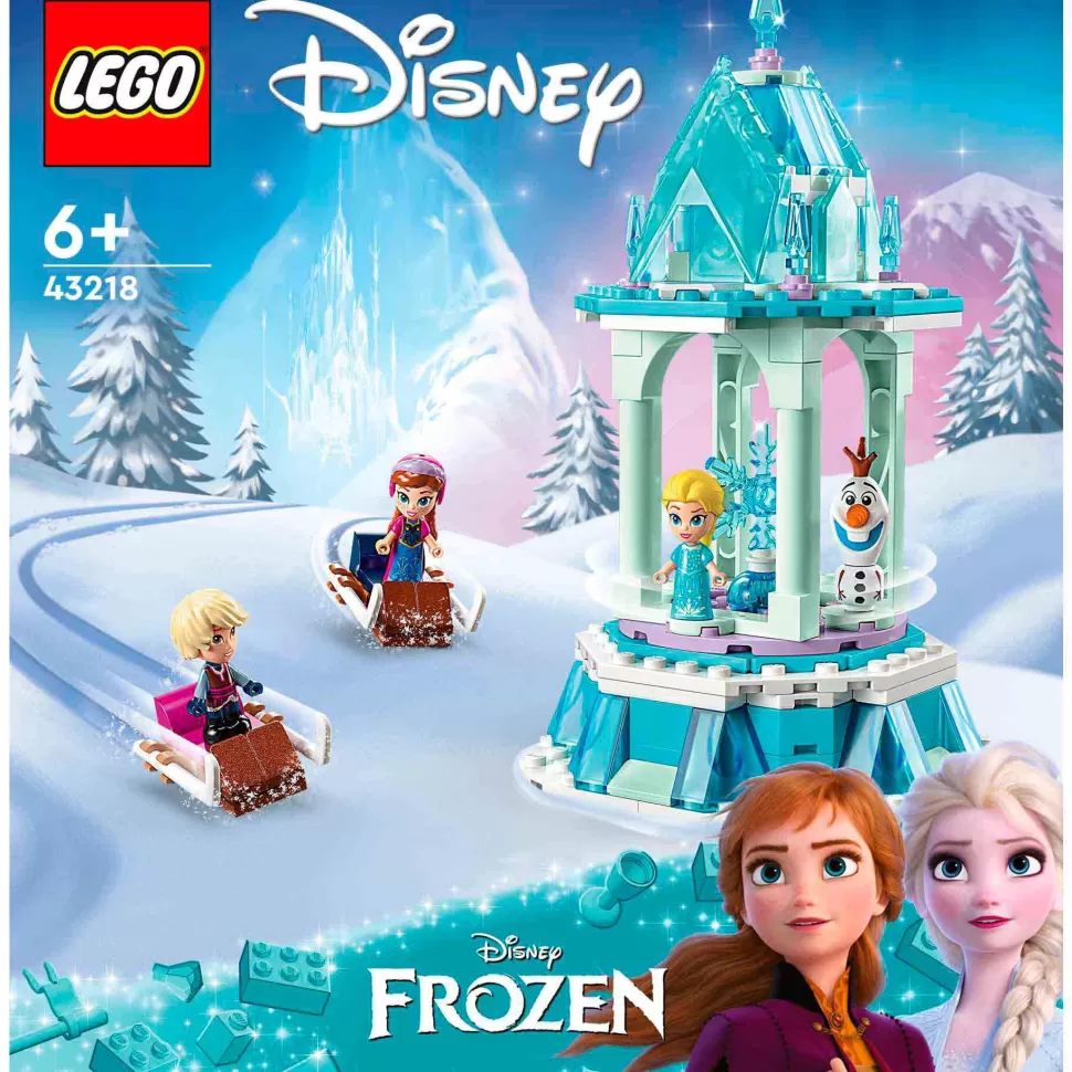 * Juegos De Construcción^Set De Juguetes De Construcción | 43218 Tiovivo Magico De Anna Y Elsa (175 Piezas)