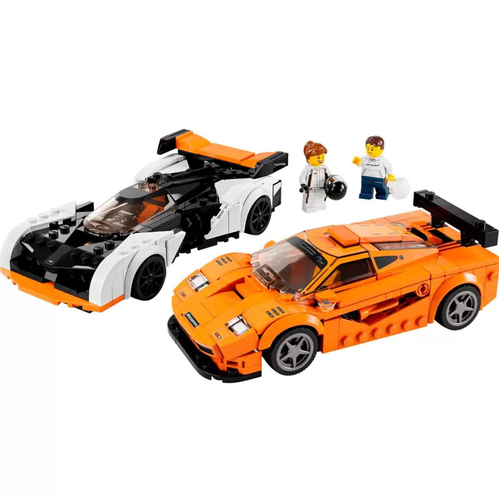 * Set De Juguetes De Construcción Speed Champions 76918 Mclaren Solus Gt Y Mclaren F1 Lm (581 Pie* Juegos De Construcción