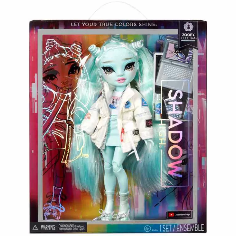 Rainbow High Shadow High Serie 2Zooey Electra* Muñecas