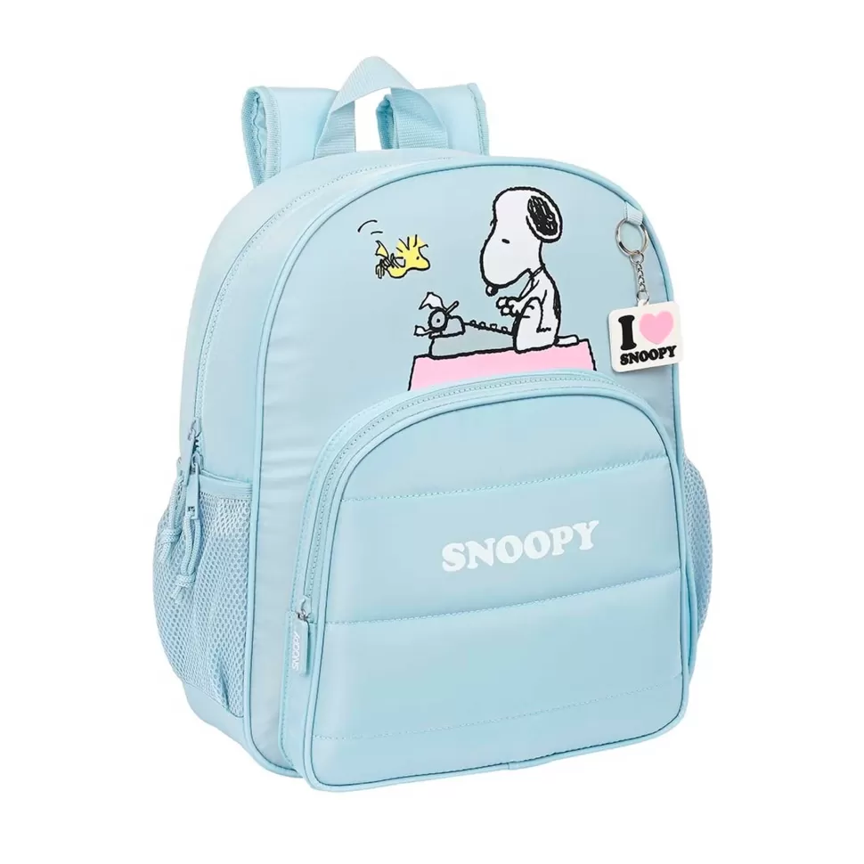 Snoopy Vuelta Al Cole^ Mochila Junior Adaptable A Carro