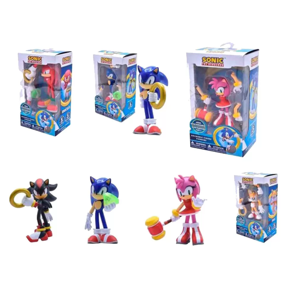 Sonic y Sega All Stars Sonic Figura Accion En Caja-Surtida* Figuras Y Minimundos