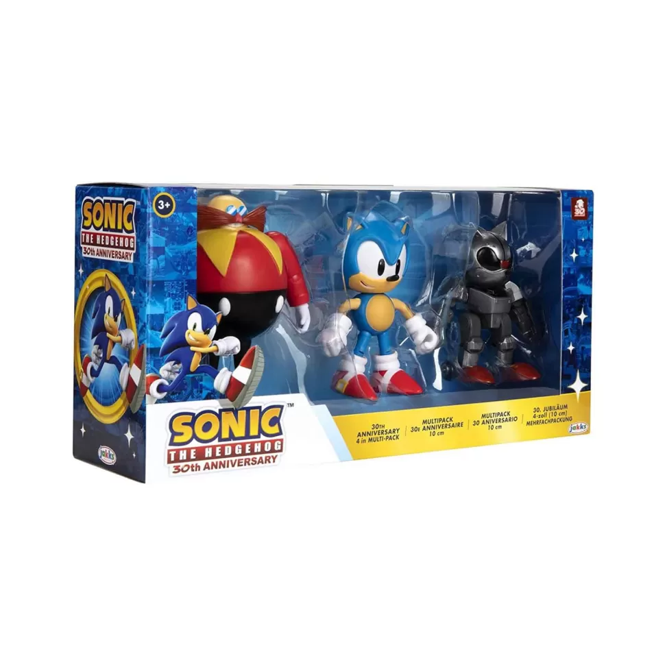 Sonic y Sega All Stars Sonic Multi Pack Figuras 30 Aniversario.* Figuras Y Minimundos