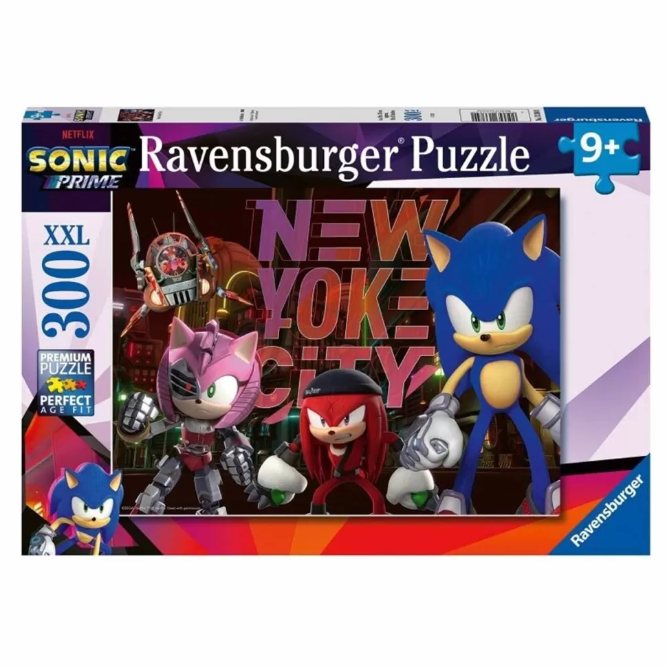 Sonic y Sega All Stars Puzzles Y Educativos^Sonic Puzzle 300 Piezas Xxl