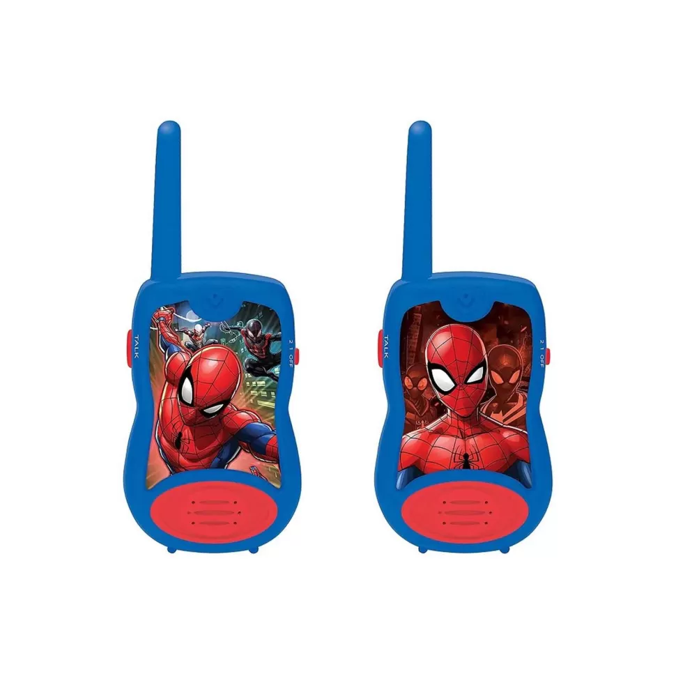 Spiderman Juguetes Electrónicos^ Walkie Talkies Rango 100 Metros