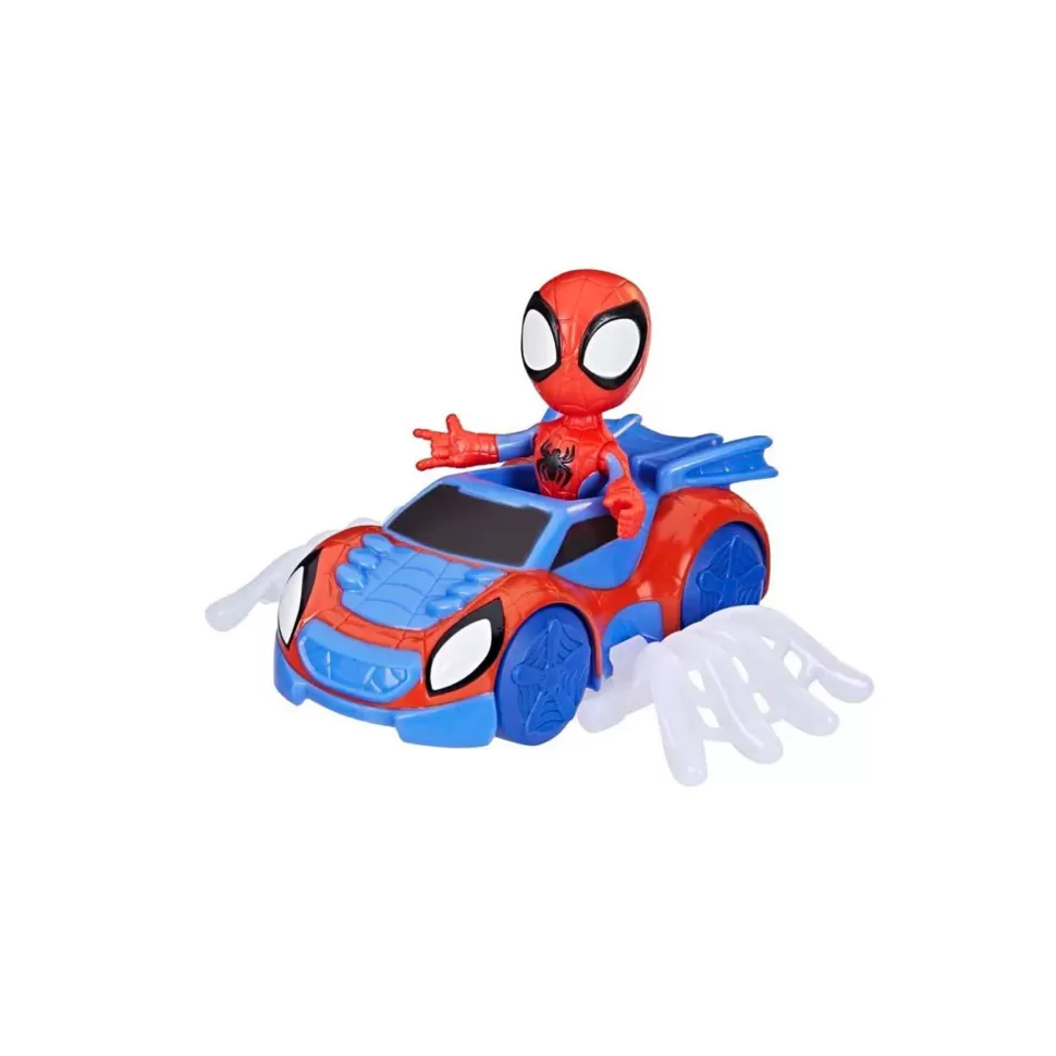 Spiderman Figuras Y Minimundos^Spidey Set Figura Y Vehiculo Aracnido