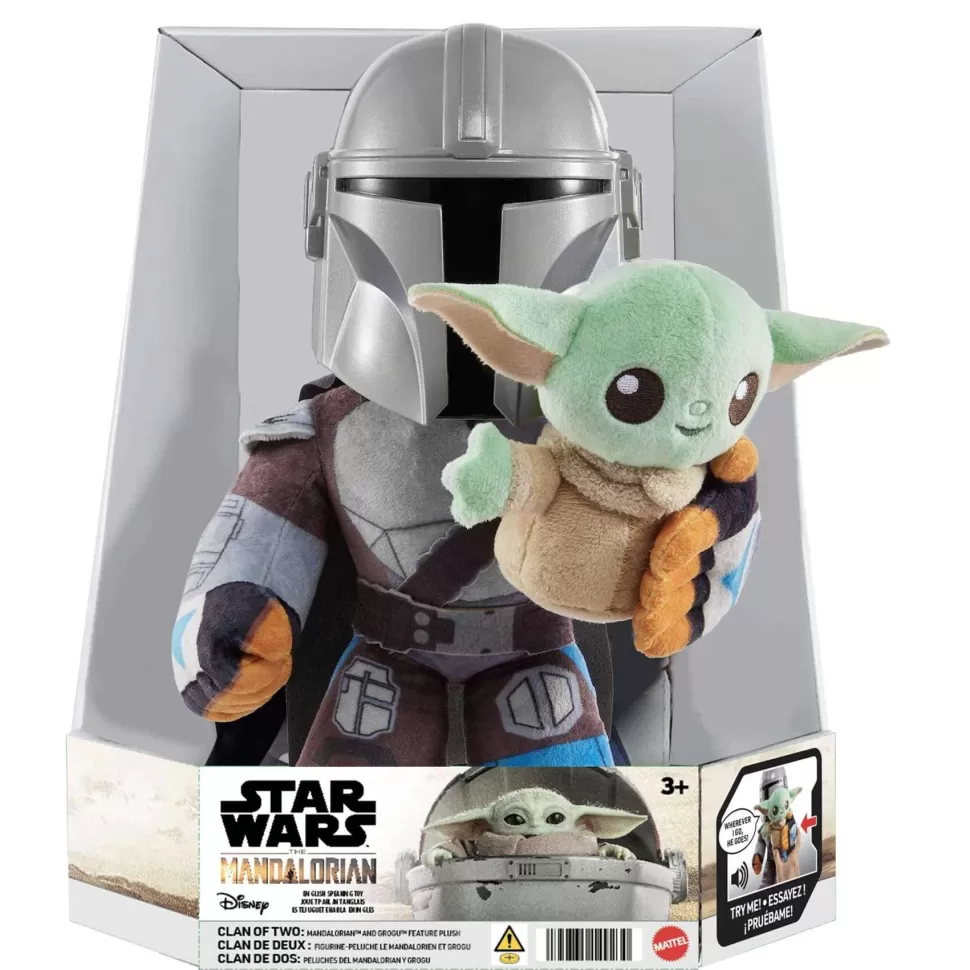 Star Wars Mandalorian Y Grogu Peluche +3 Anos* Peluches