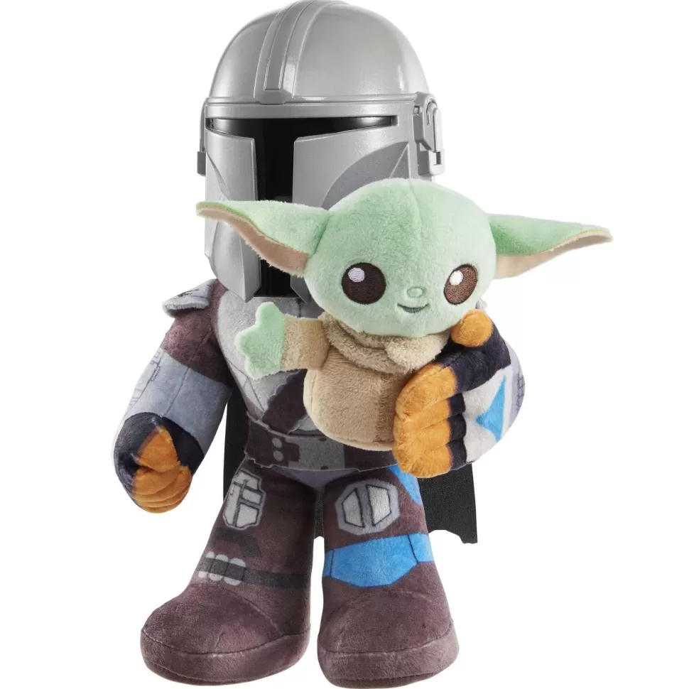 Star Wars Mandalorian Y Grogu Peluche +3 Anos* Peluches